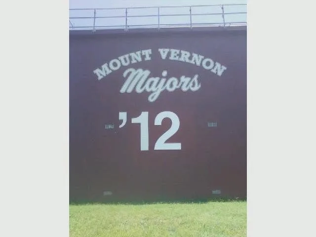 Large-format banner — Mount Vernon Majors